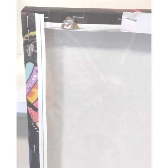 “Abyssinian” Cat By Dean Russo Canvas Craft Wall Art Home Decor Nwot - Picture 10 of 12